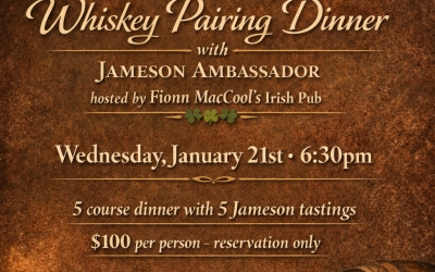 Whiskey Pairing Dinner